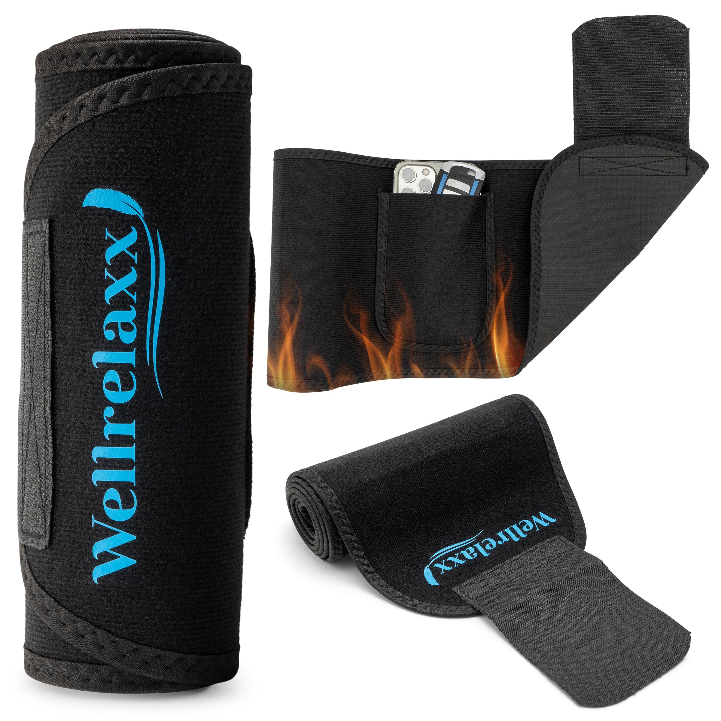 Schwitzgürtel mit Rückenstütze & Sauna-Effekt – für mehr Power beim Training