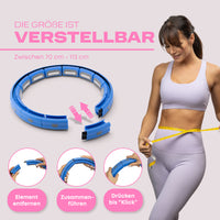 Leiser Hula Hoop mit Gewicht – flüsterleise & verstellbar