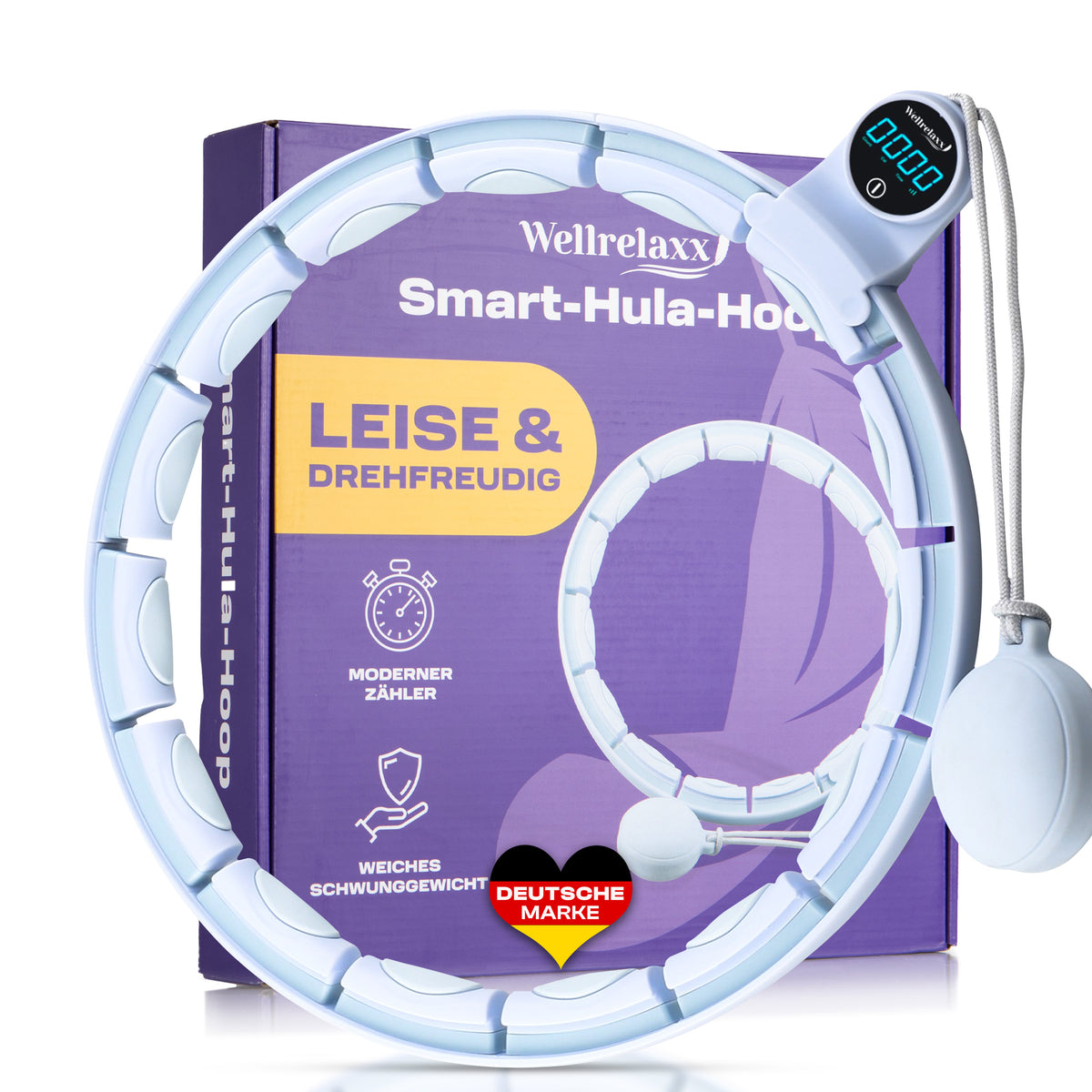Smart Hula Hoop mit Zähler – leise, effektiv & ausgezeichnet
