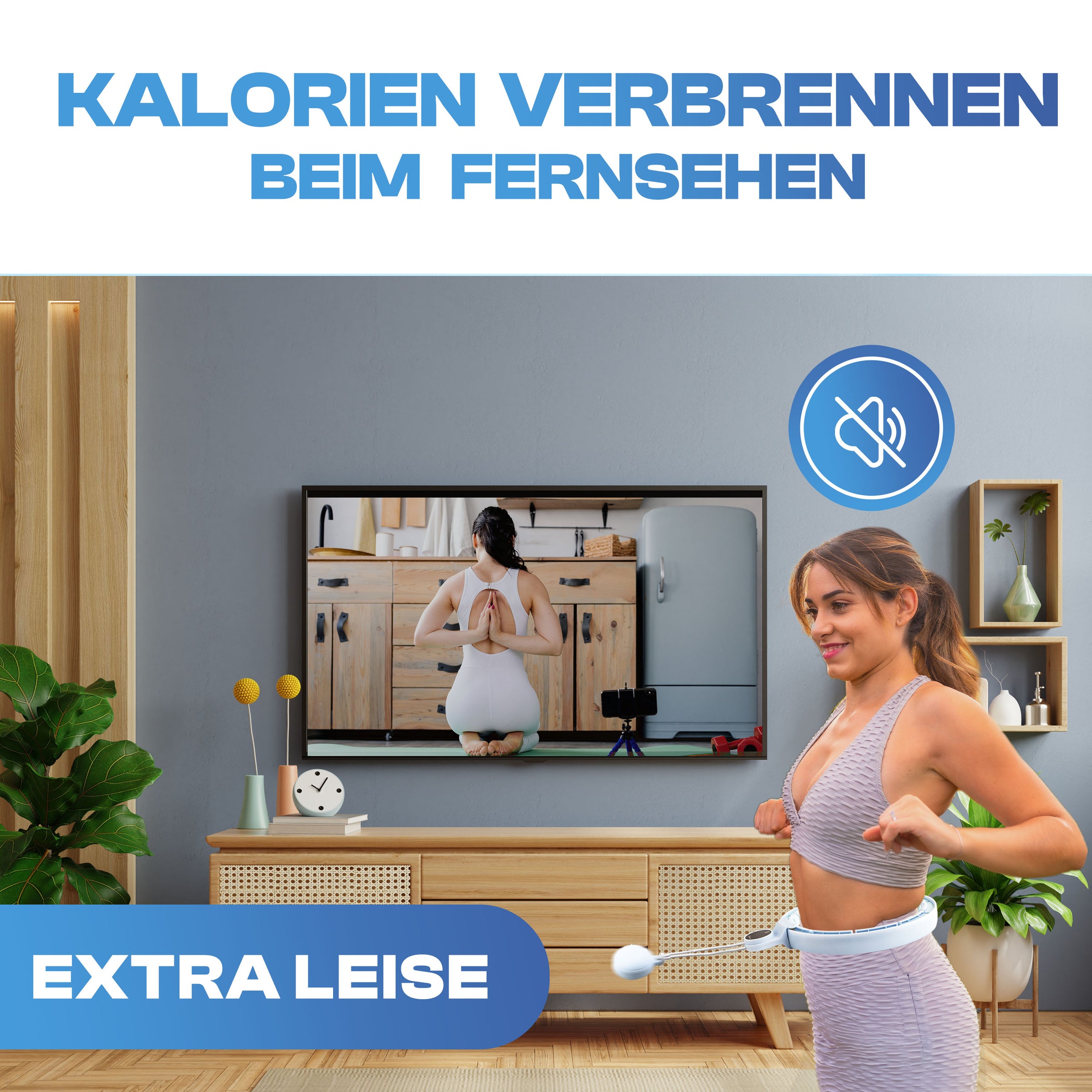 Smart Hula Hoop mit Zähler – leise, effektiv & ausgezeichnet