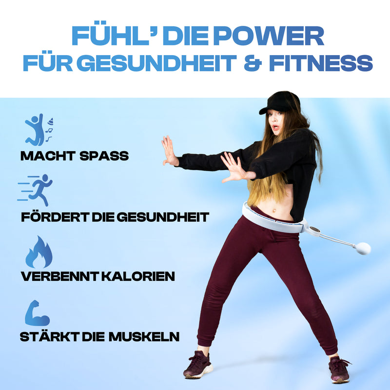 Smart Hula Hoop mit Zähler – leise, effektiv & ausgezeichnet