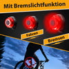 Fahrradlampen-Set mit Bremslicht & Lichtsensor – StVZO-zugelassen & wetterfest